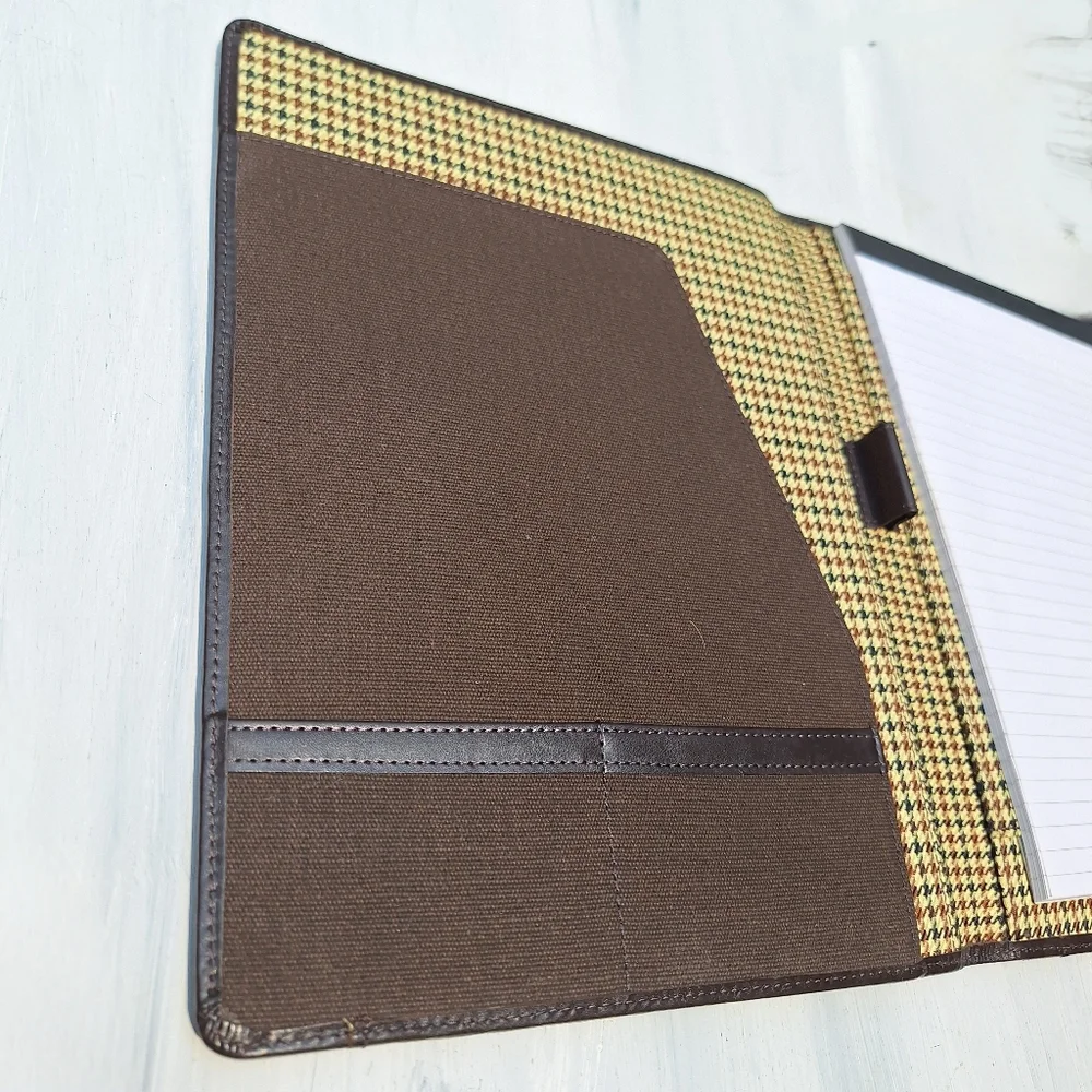 Genuine Leather Day Planner Journal Notebook Holder Folder Portfolio Daytimer